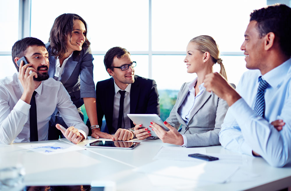 Business advisory discussion
